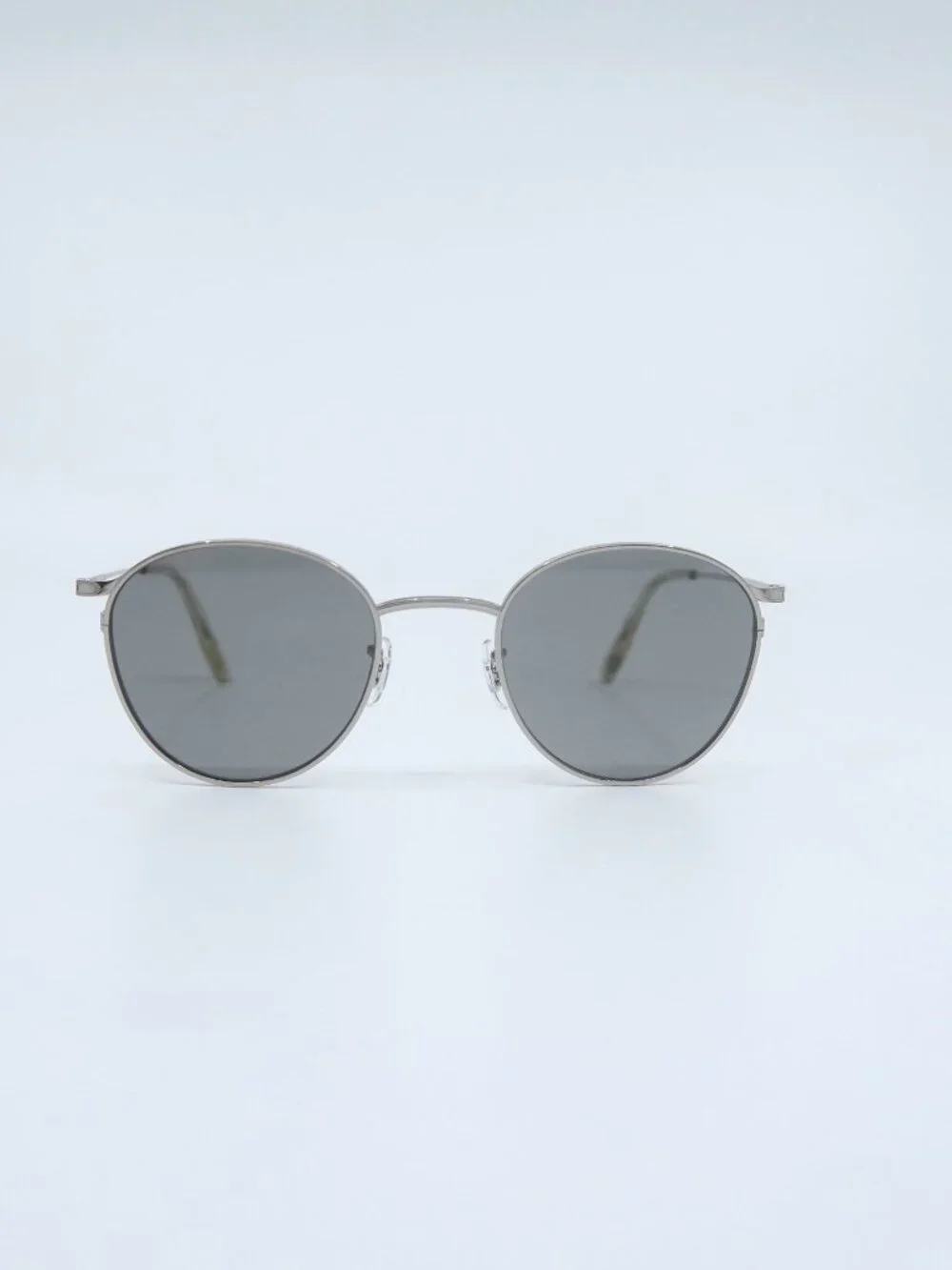 Eyevan QUINCY-SUN YSV 48mm Titanium Grey New Men's Round Sunglasses Frames.